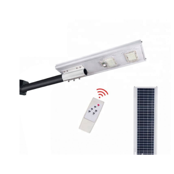 Poste de luz LED solar com controle remoto